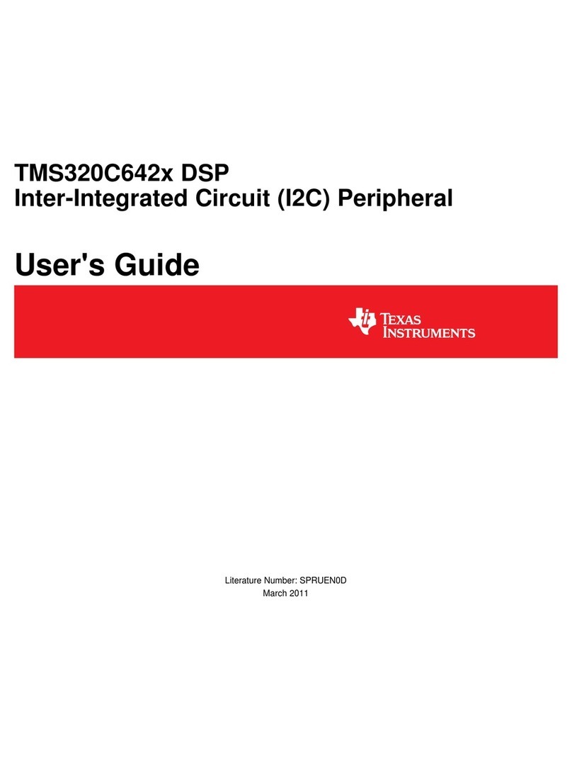 Texas Instruments TMS320C642x DSP User manual