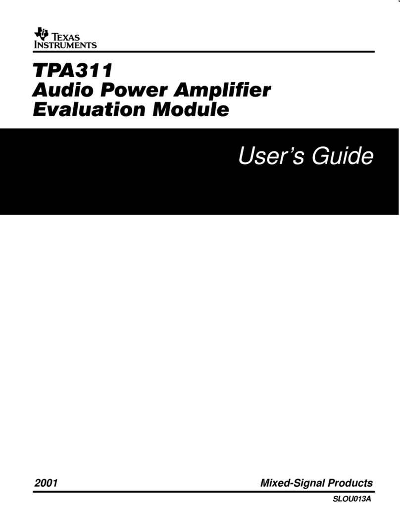Texas Instruments TPA311 user guide
