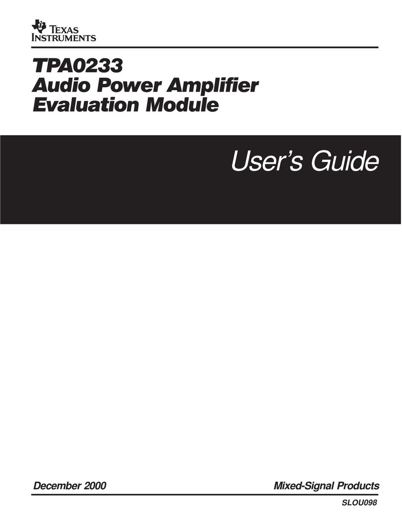 Texas Instruments TPA0233 User manual