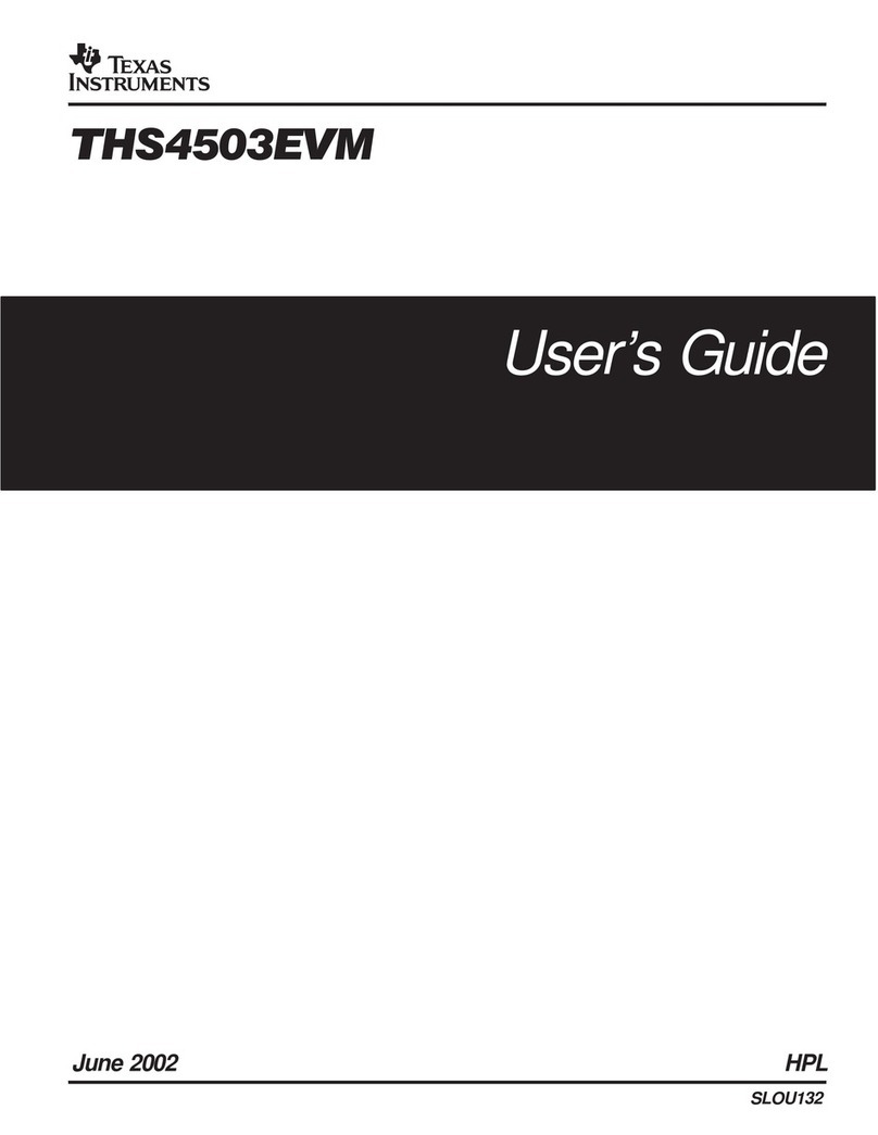 Texas Instruments THS4503EVM user guide