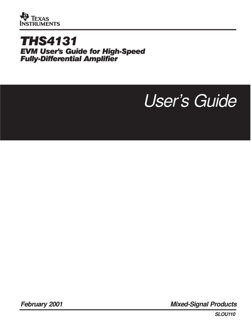 Texas Instruments THS4131 User manual