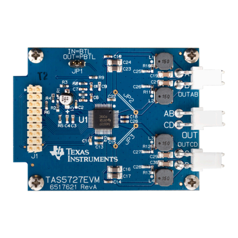 Texas Instruments TAS5727 User manual