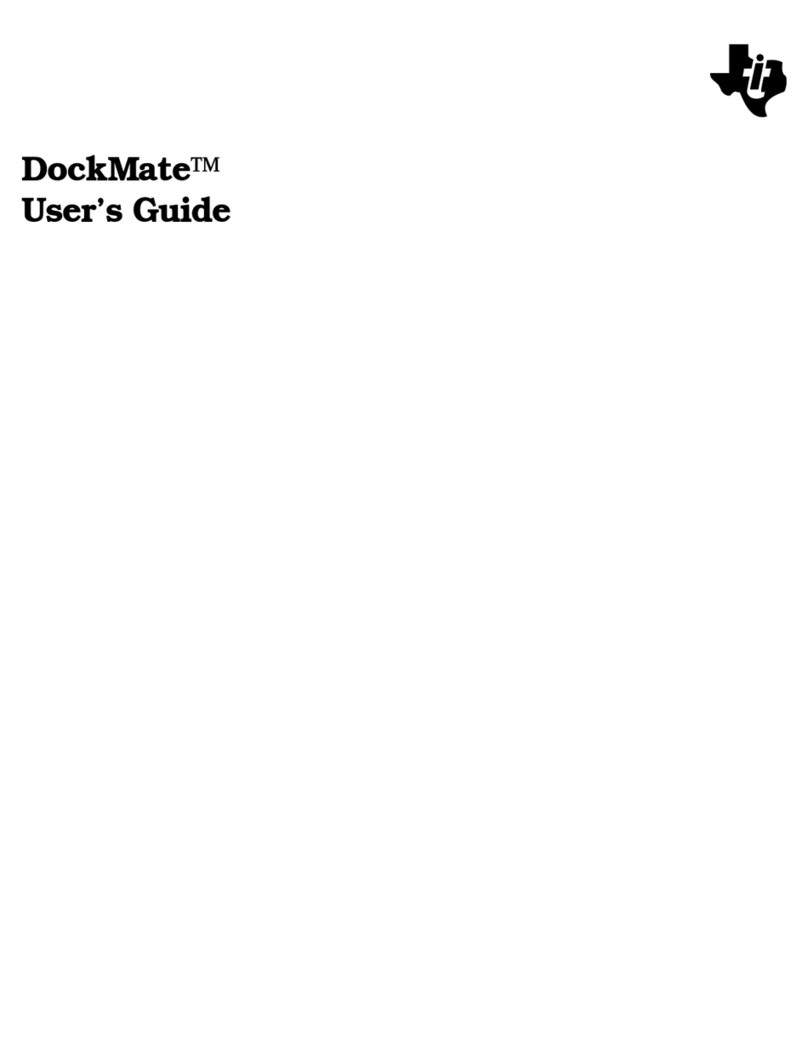 Texas Instruments Adpater User manual Texas Instruments Adpater User manual