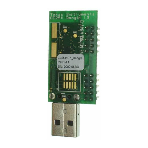 Texas Instruments CC2511 User manual