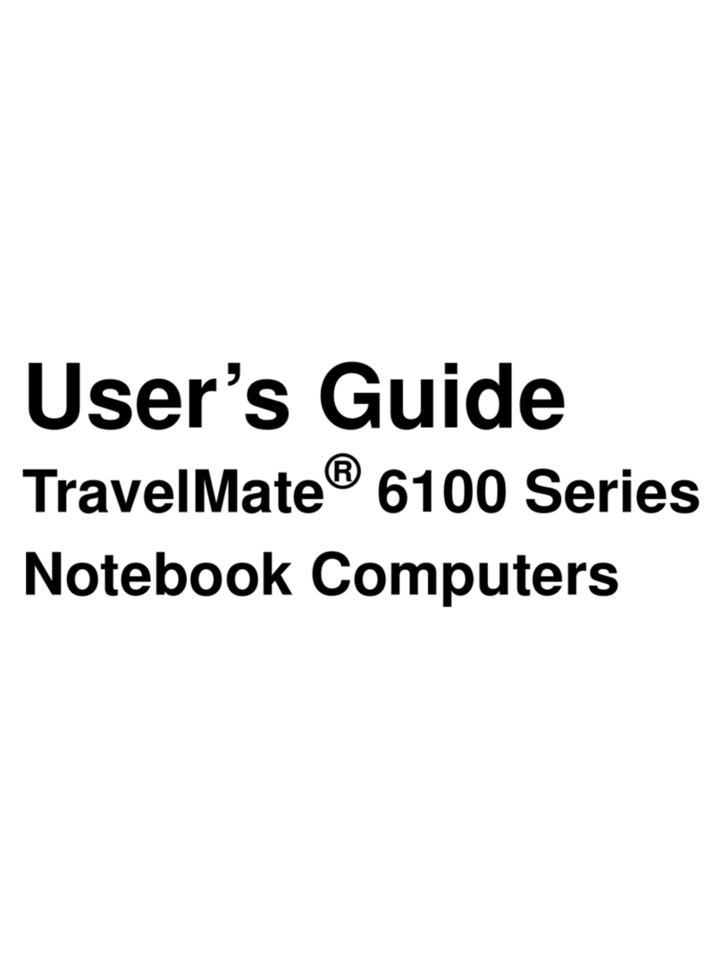 Texas Instruments TravelMate 6100 Series User manual