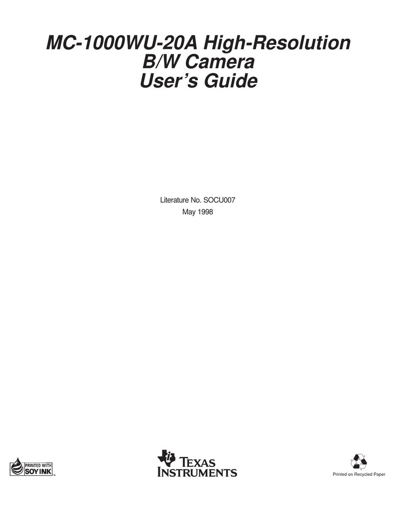 Texas Instruments MC-1000WU-20A User manual