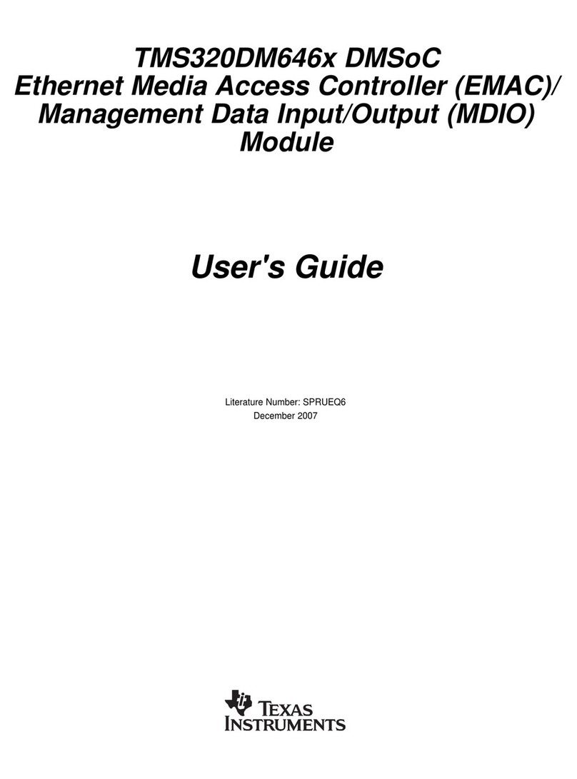 Texas Instruments TMS320DM646x user guide