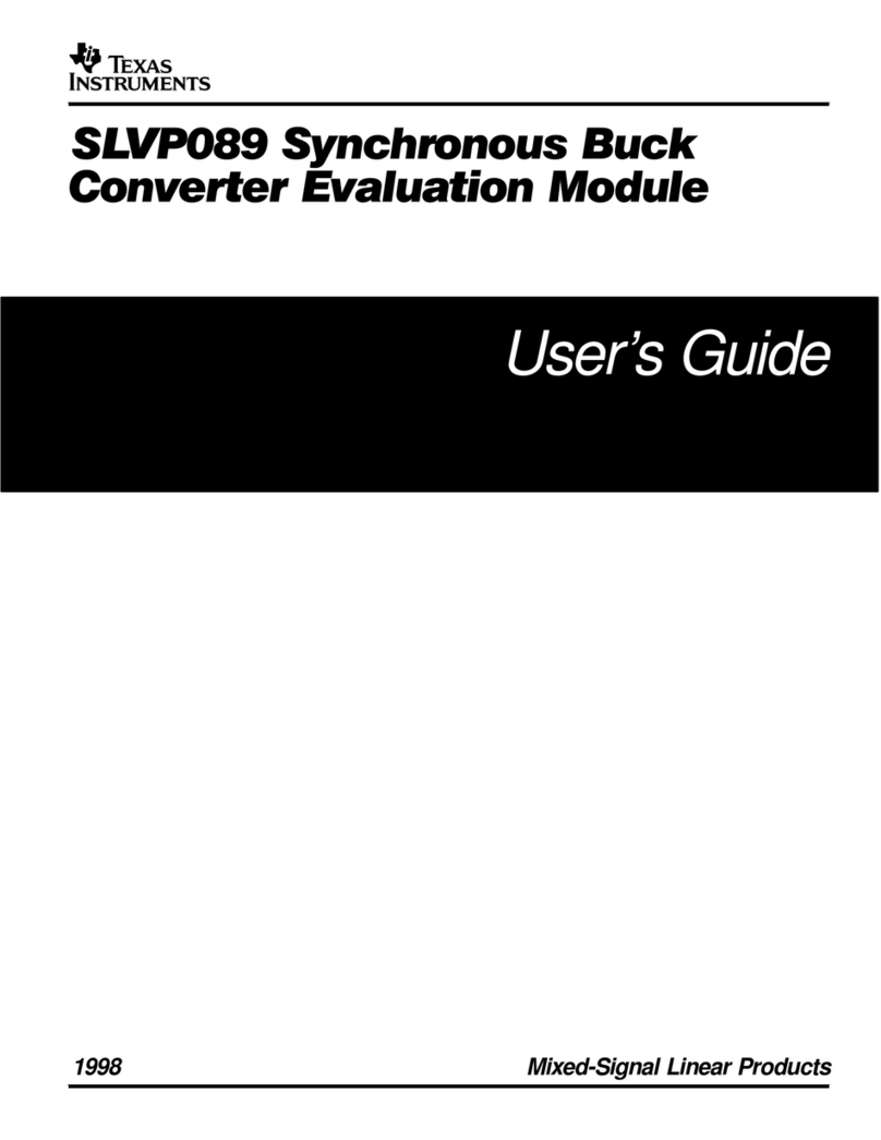 Texas Instruments SLVP089 User manual