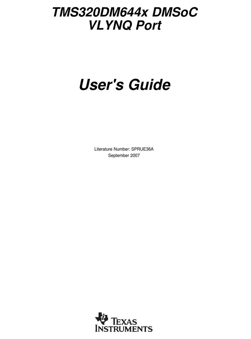 Texas Instruments VLYNQ Port User manual