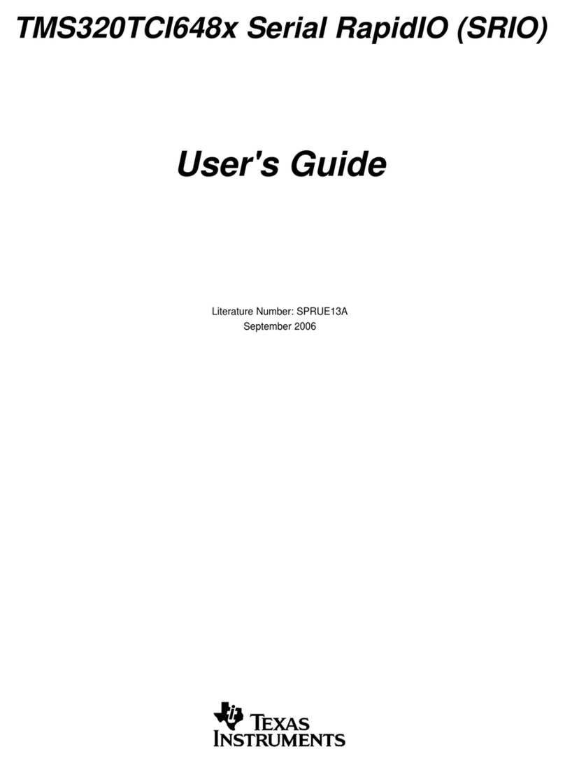 Texas Instruments TMS320TCI648x user guide Texas Instruments TMS320TCI648x user guide
