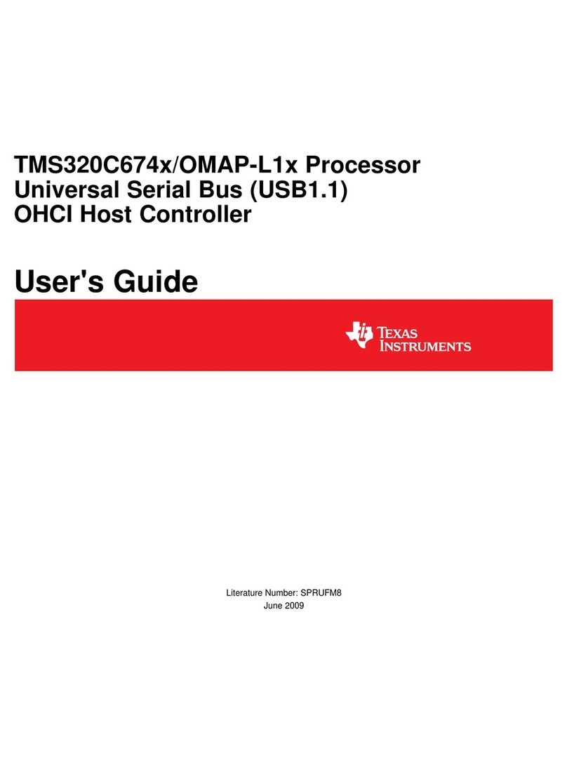 Texas Instruments TMS320C6747 DSP user guide