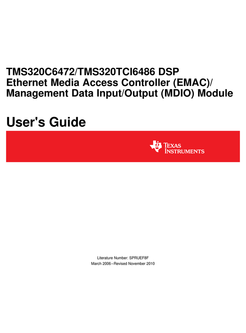 Texas Instruments TMS320TCI6486 User manual