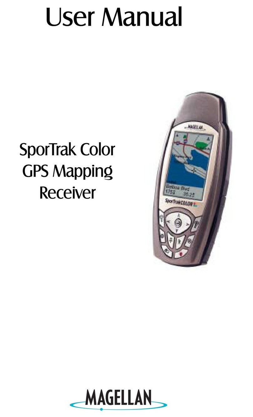 Magellan Magellan Car GPS Receiver User manual