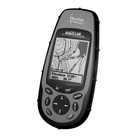 Magellan Meridian Series user manual Magellan Meridian Series user manual