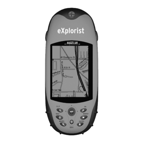 Magellan eXplorist 600 Basic user manual