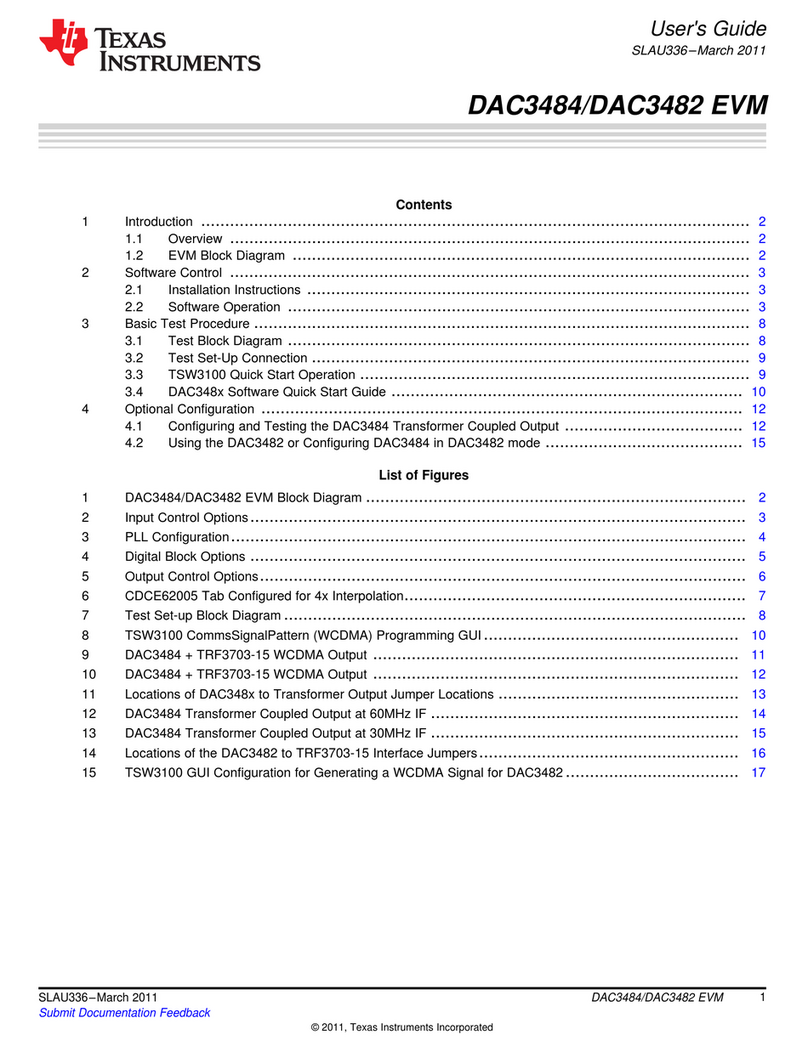 Texas Instruments DAC3482 user guide