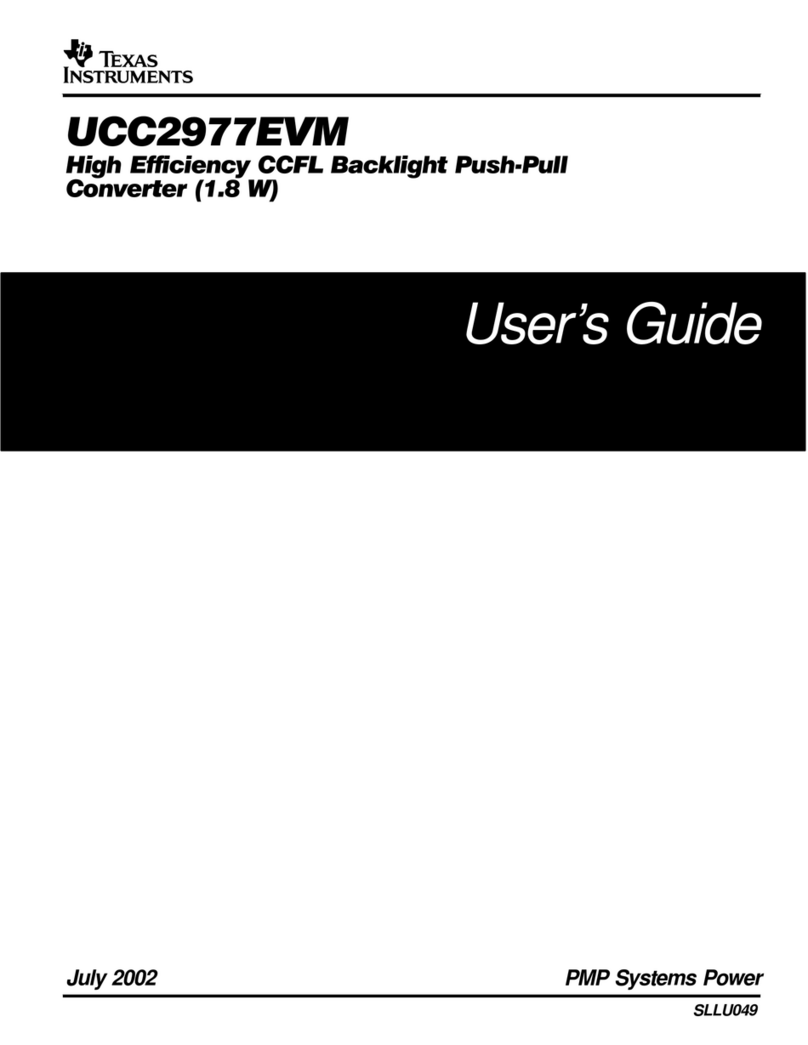 Texas Instruments UCC2977EVM user guide