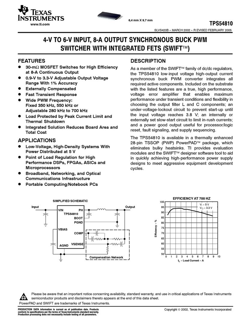 Texas Instruments TPS54810 User manual