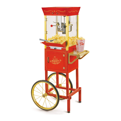 Nostalgia Electrics CIRCUS CART C C P - 5 1 instructions