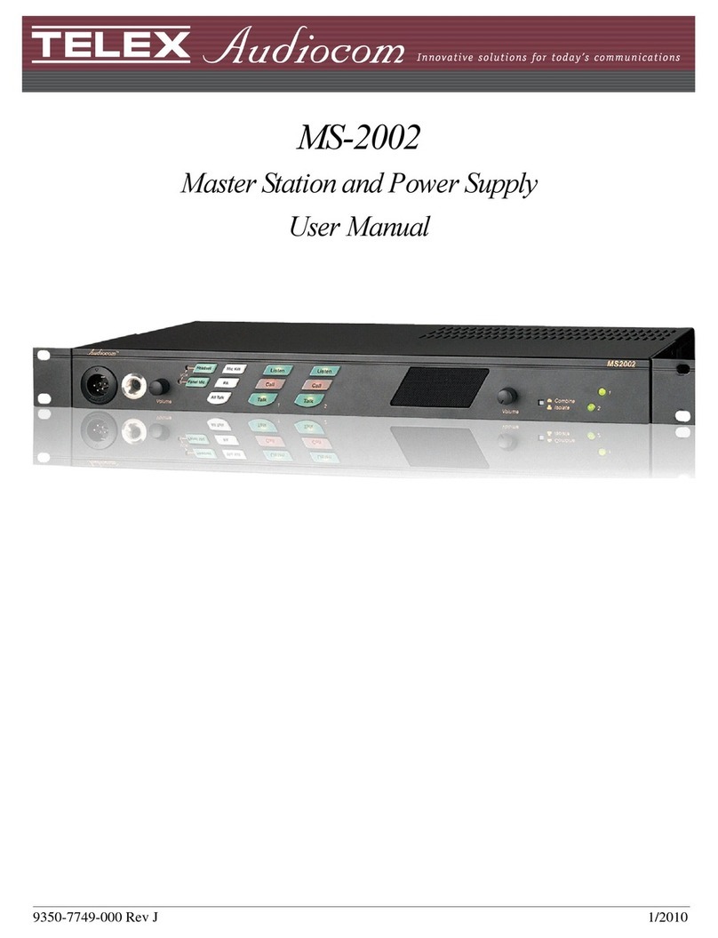 Audiocom MS-2002 user manual