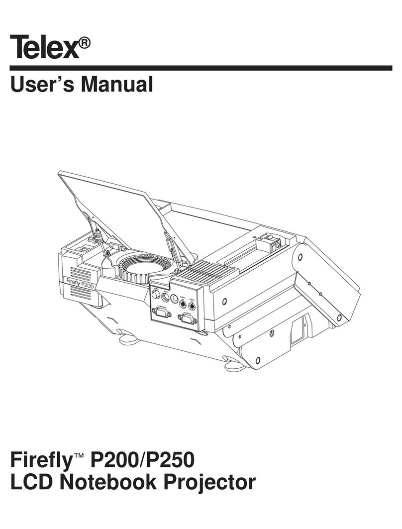 Telex Firefly P200 user manual