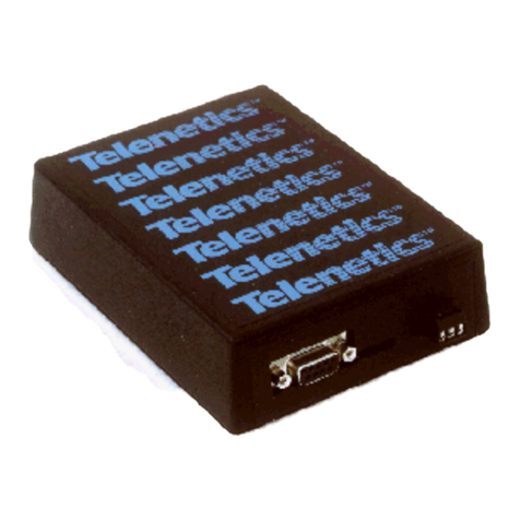 Telenetics MIU/PowerPort 202T User manual