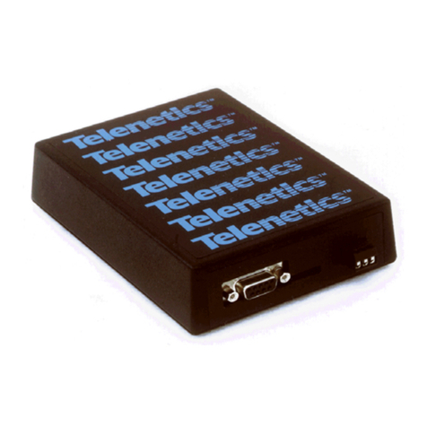 Telenetics MIU9.6FPD Owner's manual