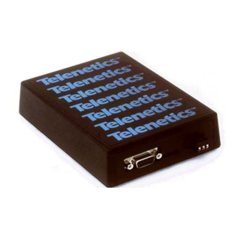 Telenetics MIU202T Installation & operation manual