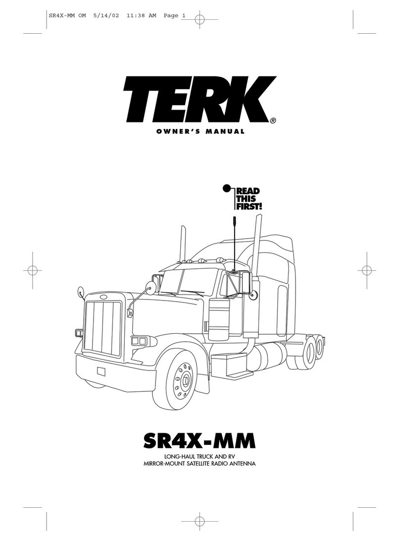 TERK Technologies TERK XM4 MM owner's manual