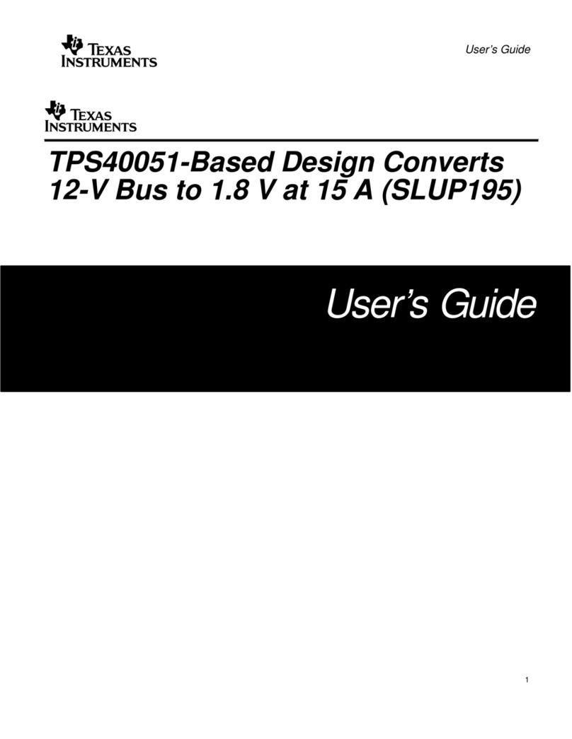 Texas Instruments TPS40051 User manual