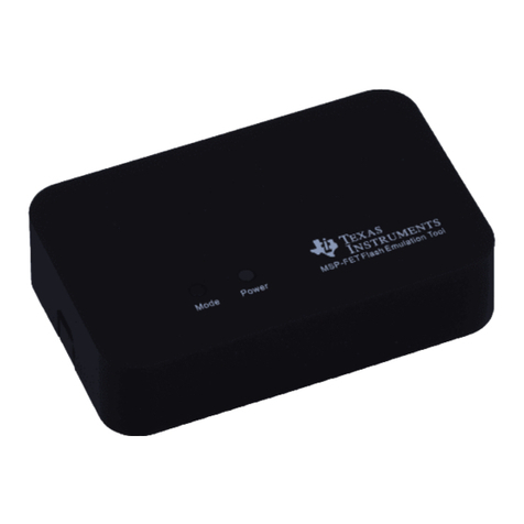 Texas Instruments MSP-FET430 user guide