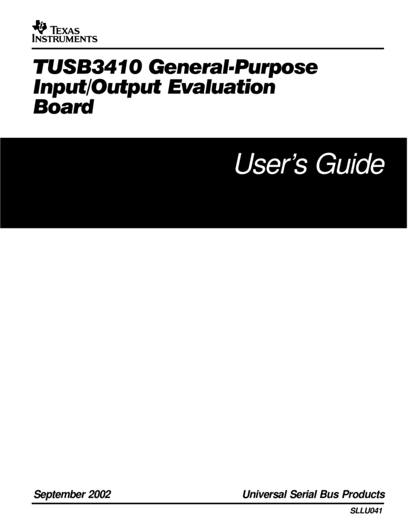 Texas Instruments TUSB3410 User manual