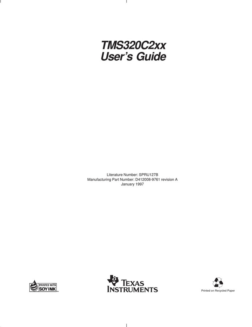 Texas Instruments TMS320C2XX user guide