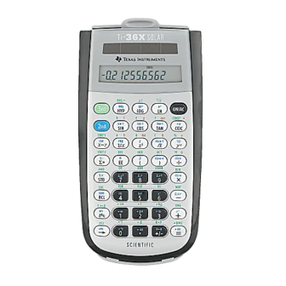 Texas Instruments TI36X - Solar Scientific Calculator User manual Texas Instruments TI36X - Solar Scientific Calculator User manual