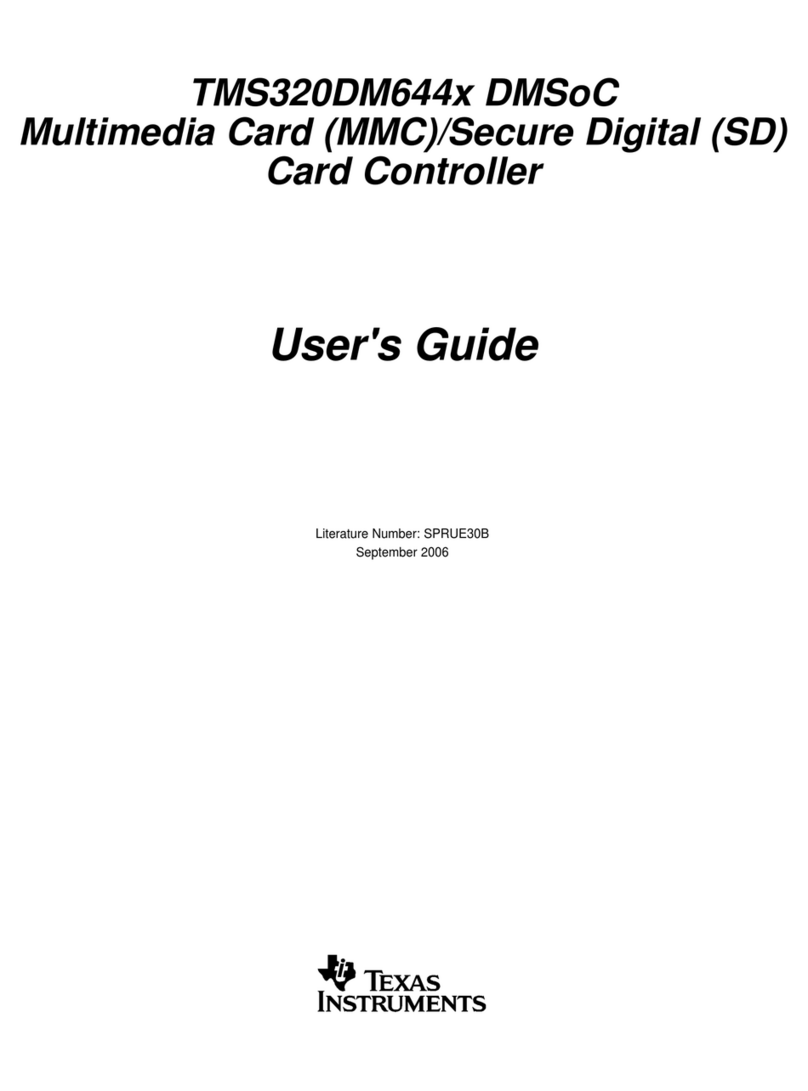 Texas Instruments TMS320DM644x User manual