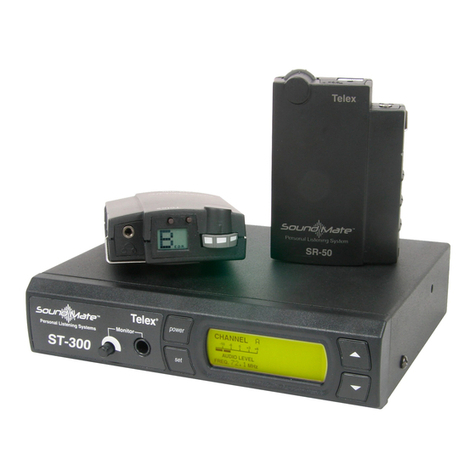 Telex SR-400 User manual
