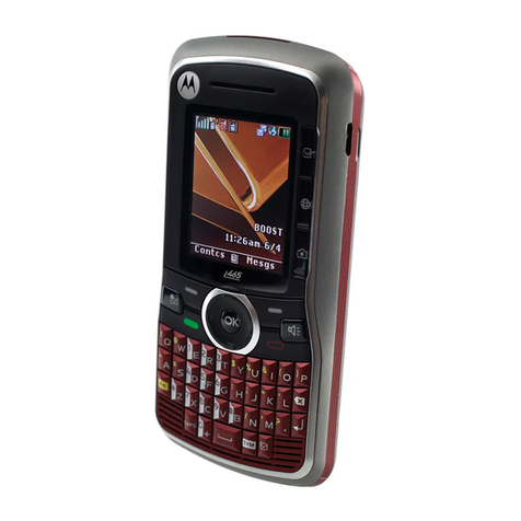 Motorola Clutch i465 User manual