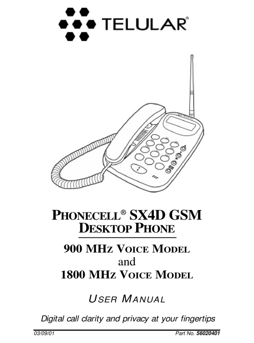 Telular SX4D user manual