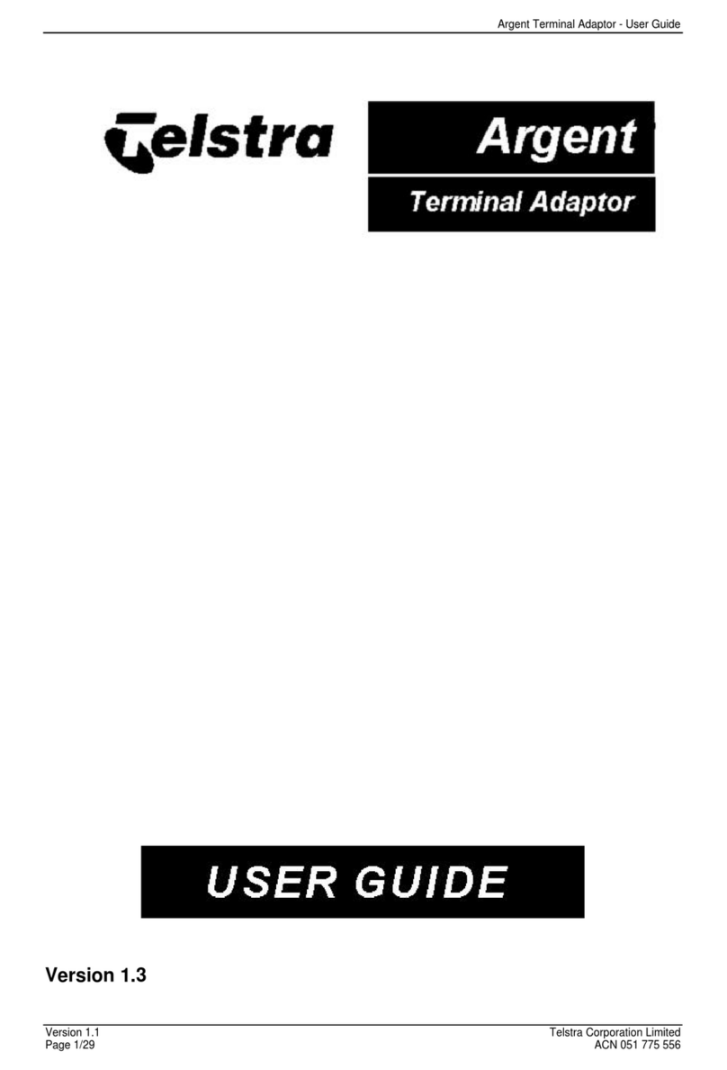 Telstra Argent user guide