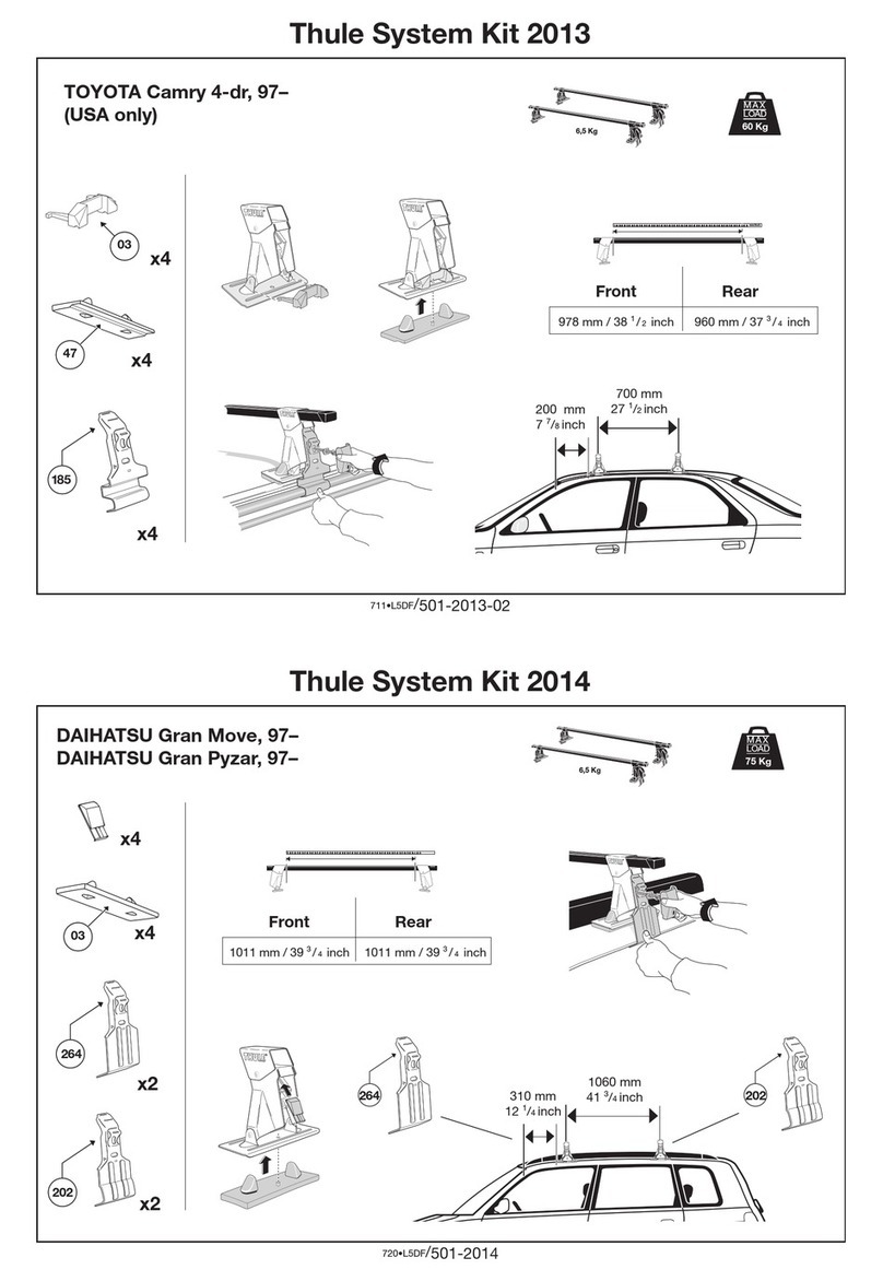 Thule 2013 User manual