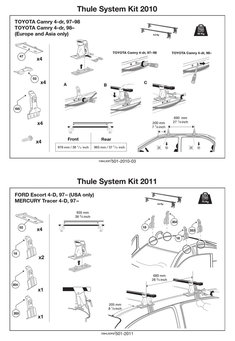 Thule 2010 User manual