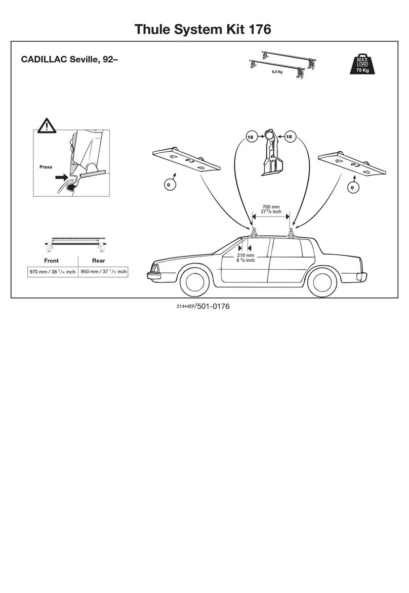Thule 176 parts list