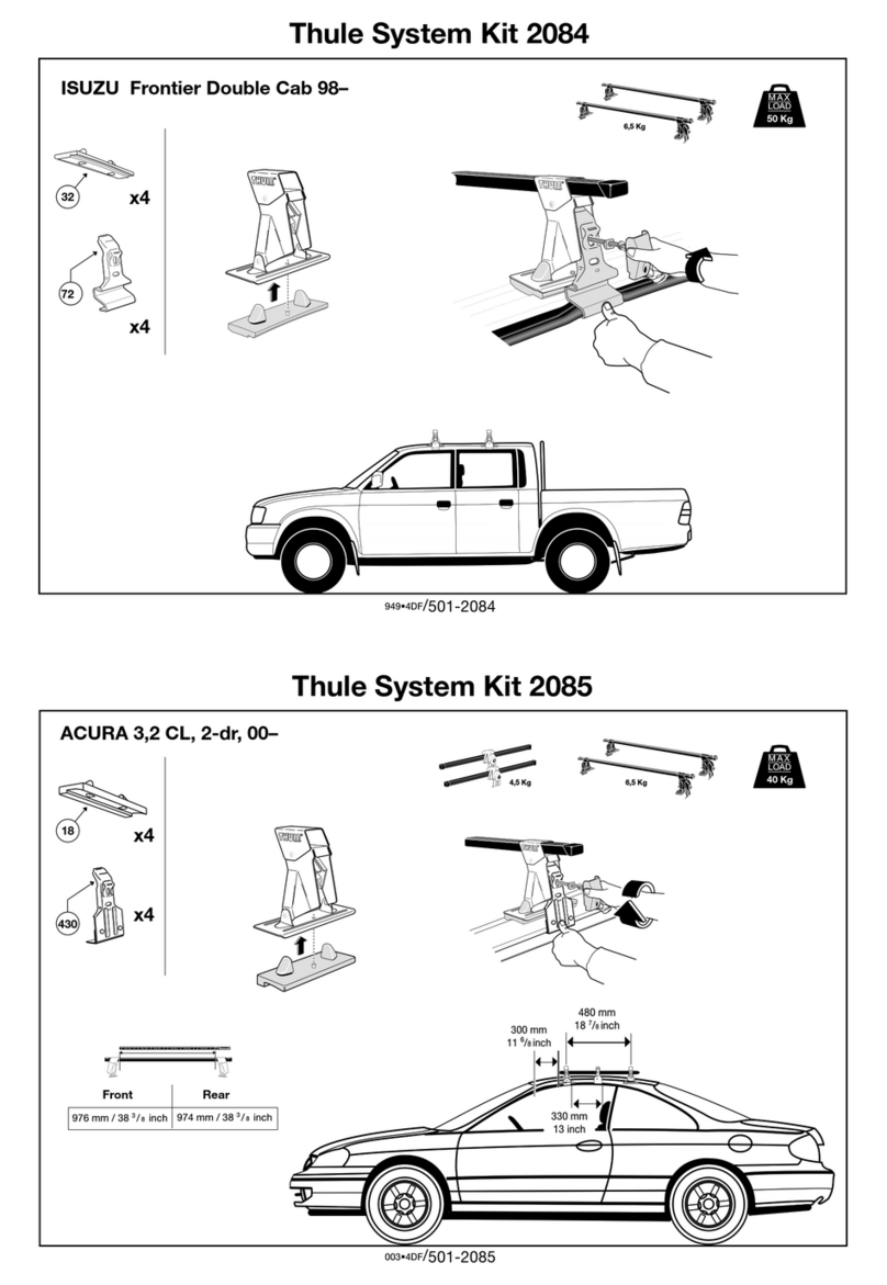 Thule 2084 User manual