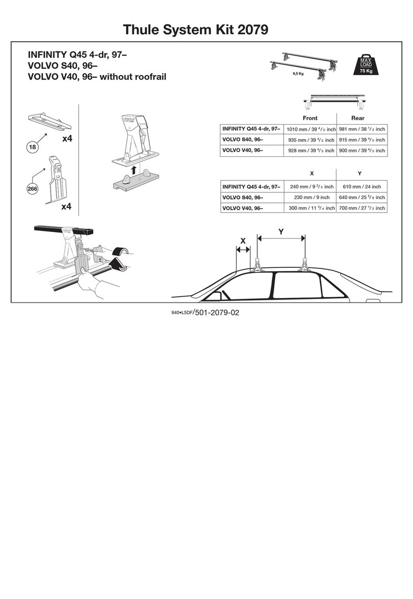 Thule 2079 parts list