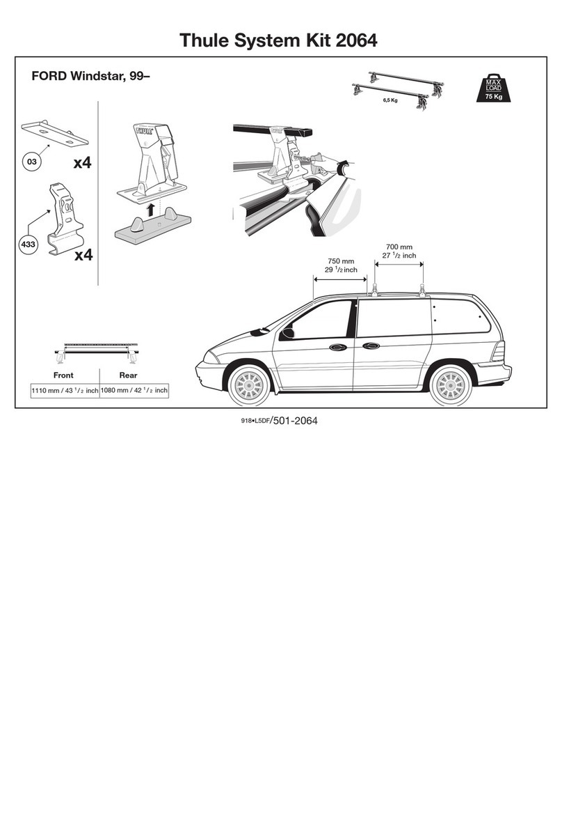 Thule 2064 User manual