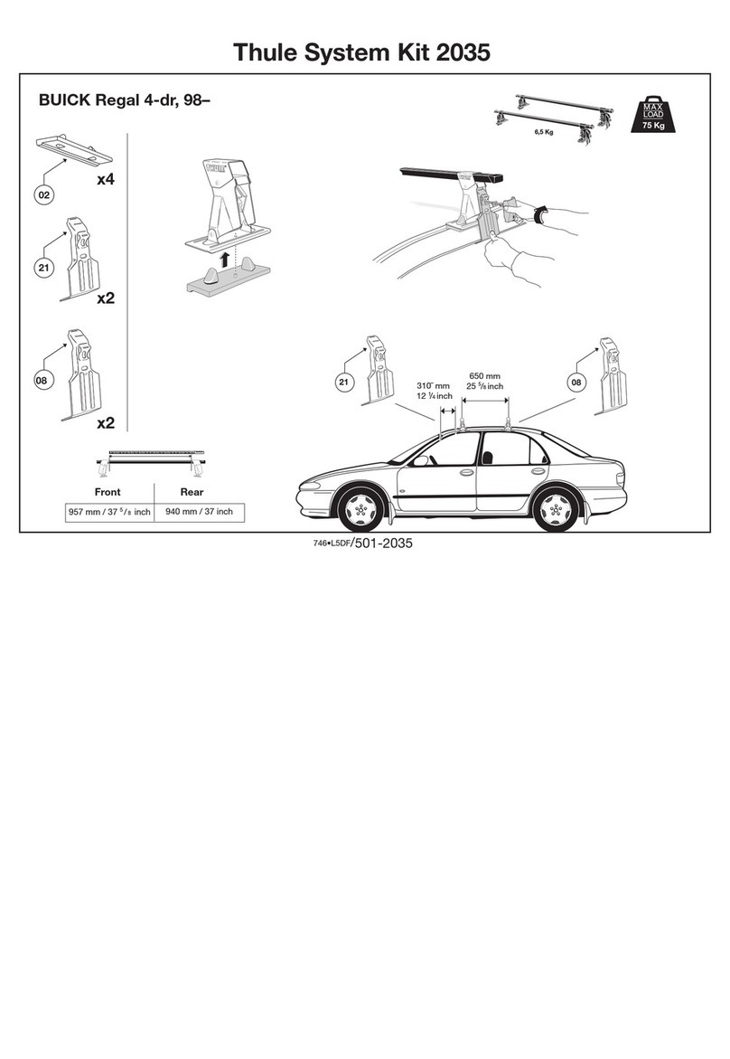 Thule 2035 User manual