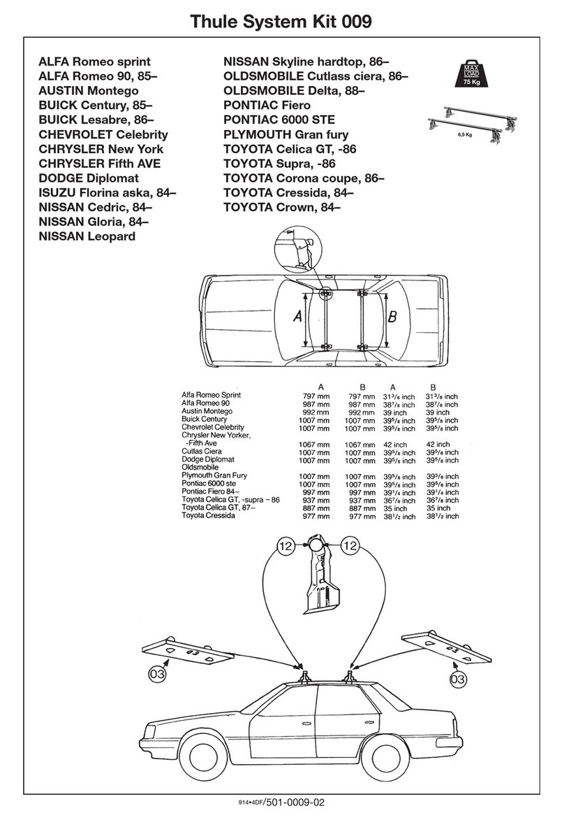 Thule 9 User manual