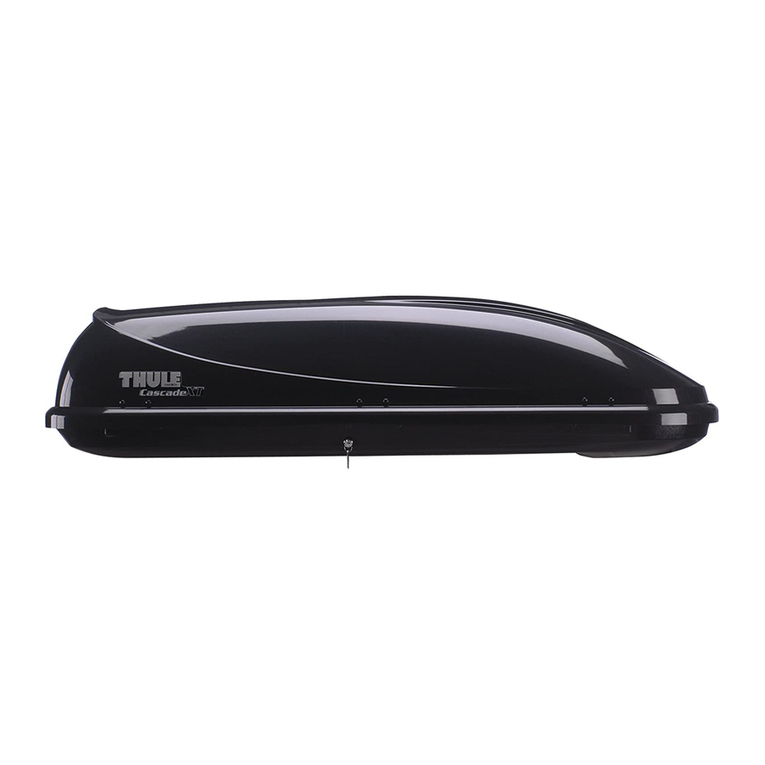 Thule Cascade XT 676XT User manual