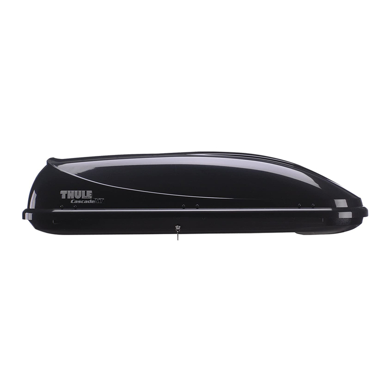 Thule Cascade 676 User manual Thule Cascade 676 User manual