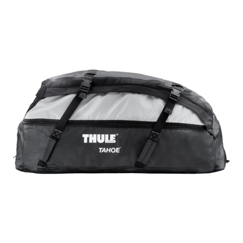 Thule Tahoe Bag 867 installation instructions